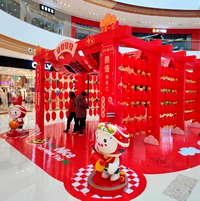 玉林市印顺广告搭建KT板桁架走廊,用于会场会议派对会展销活动