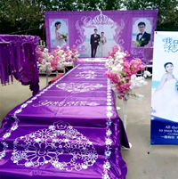 玉林市印顺广告搭建T台桁架,用于结婚庆派对舞台宴会场