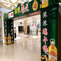 玉林市印顺广告搭建TK板桁架拱门楼,用于商场会展销活动