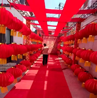 玉林市印顺广告搭建桁架走廊,用于婚庆宴会场会议派对活动