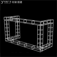 玉林市印顺广告桁架搭建三围架,用于会场会议展厅展销活动