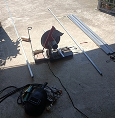 玉林市印顺广告制作广告招牌切割镀锌方通