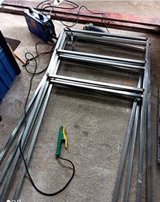 玉林市印顺广告制作广告铁牌电焊镀锌方通