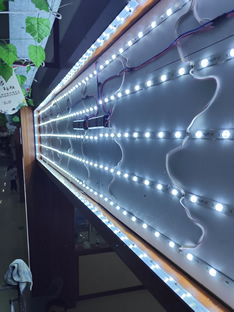 玉林市印顺广告安装中药港药博会卡布软膜灯箱3