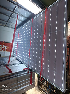 玉林市印顺广告安装卡布软膜灯箱