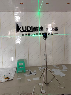 玉林市印顺广告安装酷迪净水器PVC雕刻字