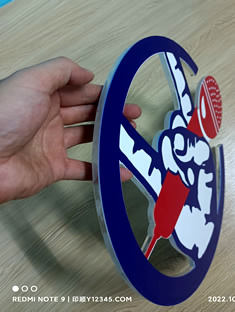 玉林市印顺广告定制亚克力标识牌异形标牌2