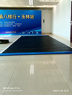 玉林市印顺广告桁架搭建出租赁会议会场签到墙活动布置