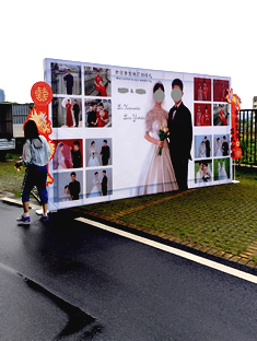 玉林市印顺广告桁架搭建婚庆结婚活动布置