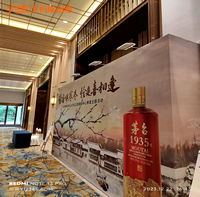 12玉林市印顺广告桁架出租搭建,中鼎文华酒店会场会议活动