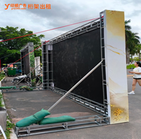 5玉林市印顺广告桁架出租搭建,师范学院活动