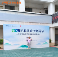 9玉林市印顺广告桁架出租搭建,师范学院建校活动