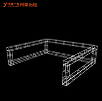 15玉林市印顺广告桁架搭建三围展架,用于会场展销活动